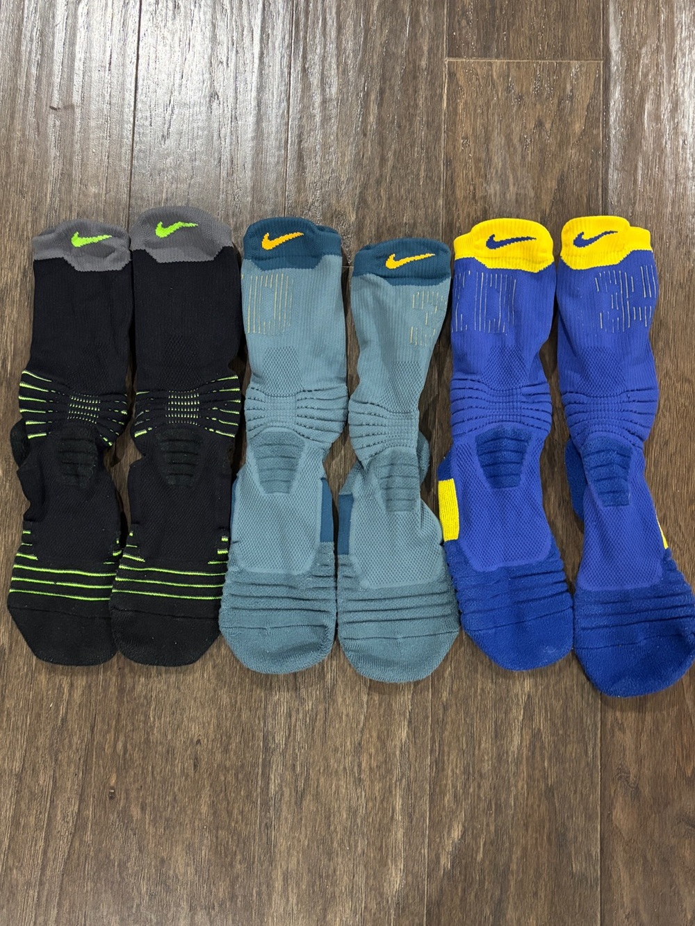 Nike Elite Men’s Athletic Crew Socks - Large Mens 8-12 (3 Pairs)